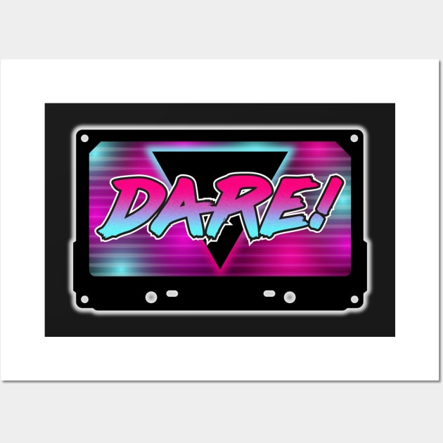 TF 80s - Dare Wall Art by DEADBUNNEH